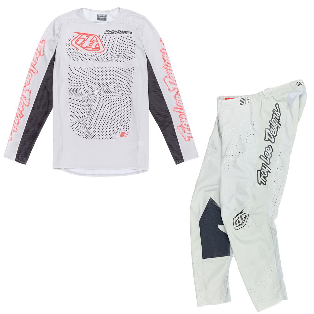 Troy Lee Designs Spring 2025 MX Combo Kit SE PRO Vectra Chalk White